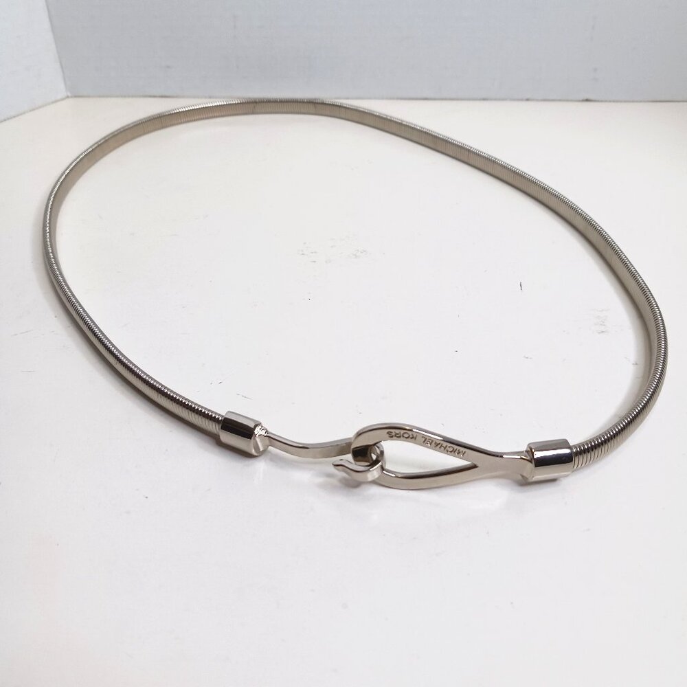Michael Kors Women's Silver Belt